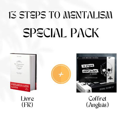 Pack 13 Steps To Mentalism (Livre + Special Edition Set)